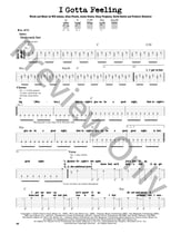 I Gotta Feeling Guitar and Fretted sheet music cover